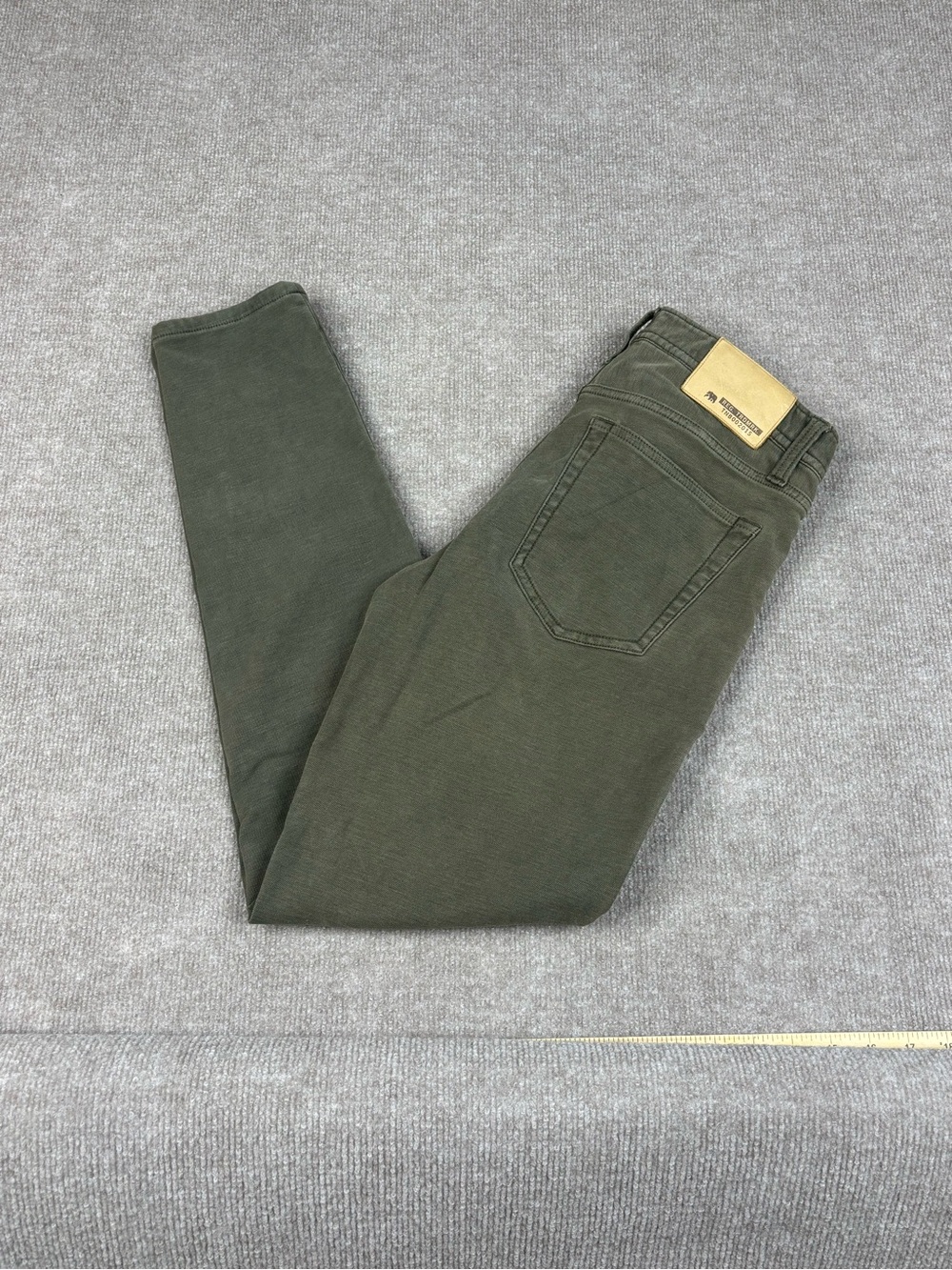 The Normal Brand Pants Mens 30x32 Slim Gray Comfort Terry Stretch Chino Casual
